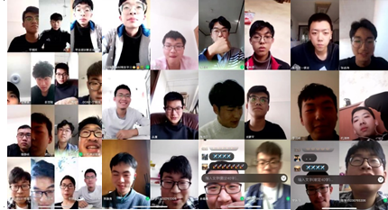 2019级学生以寝室为单位发表学习感言